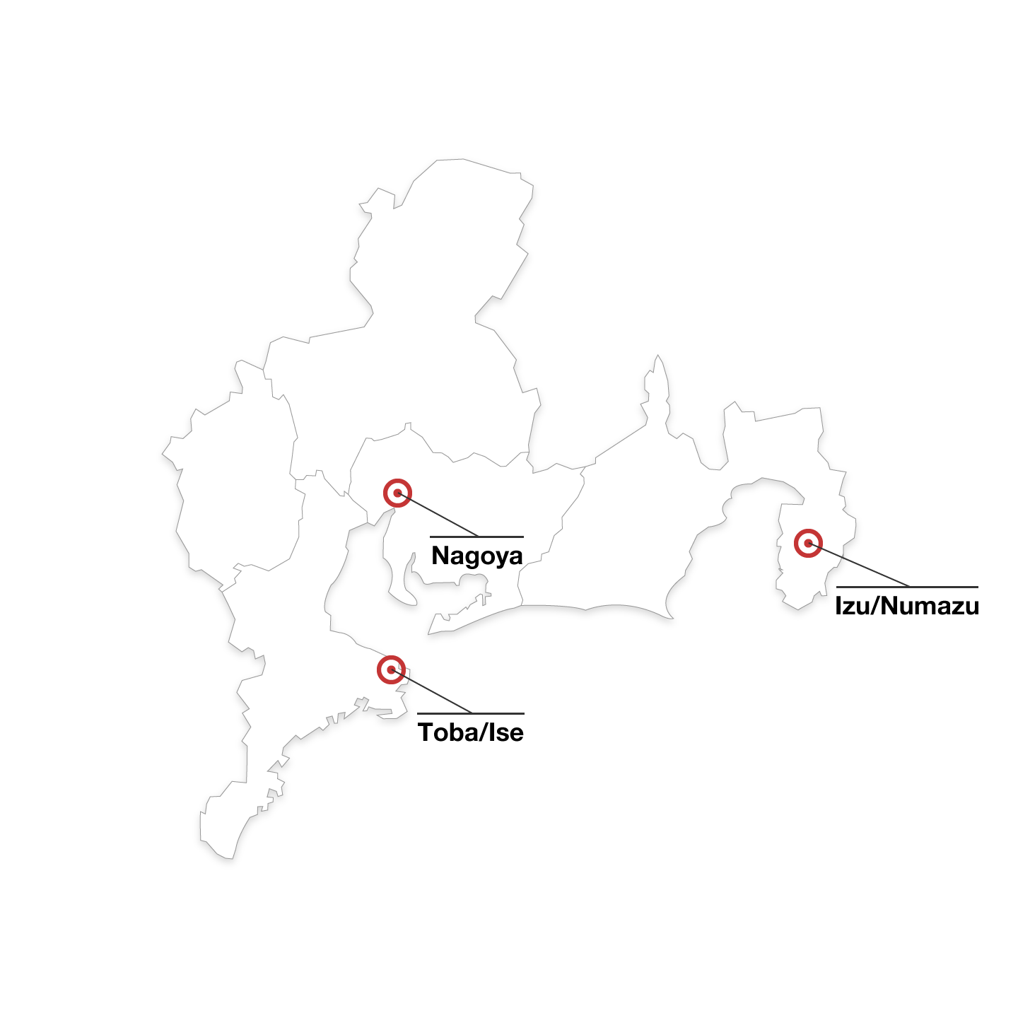 Tokai | CRUISING MAP | SYL JAPAN CO., LTD.